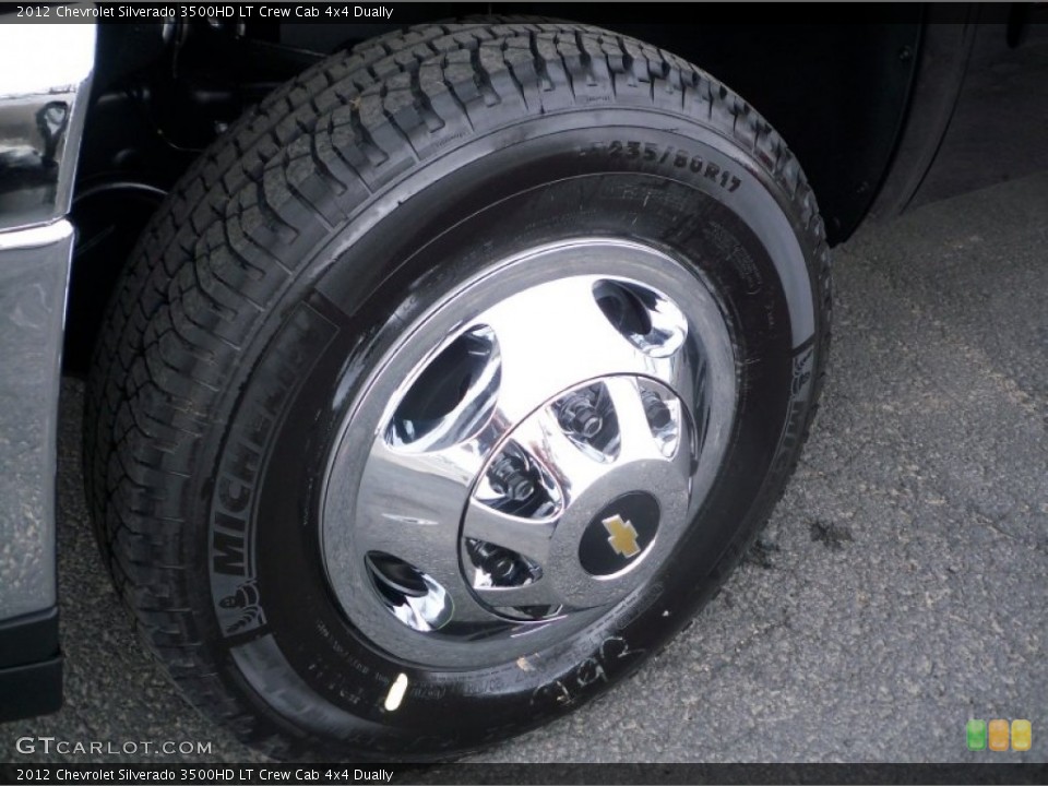 2012 Chevrolet Silverado 3500HD LT Crew Cab 4x4 Dually Wheel and Tire Photo #63625255