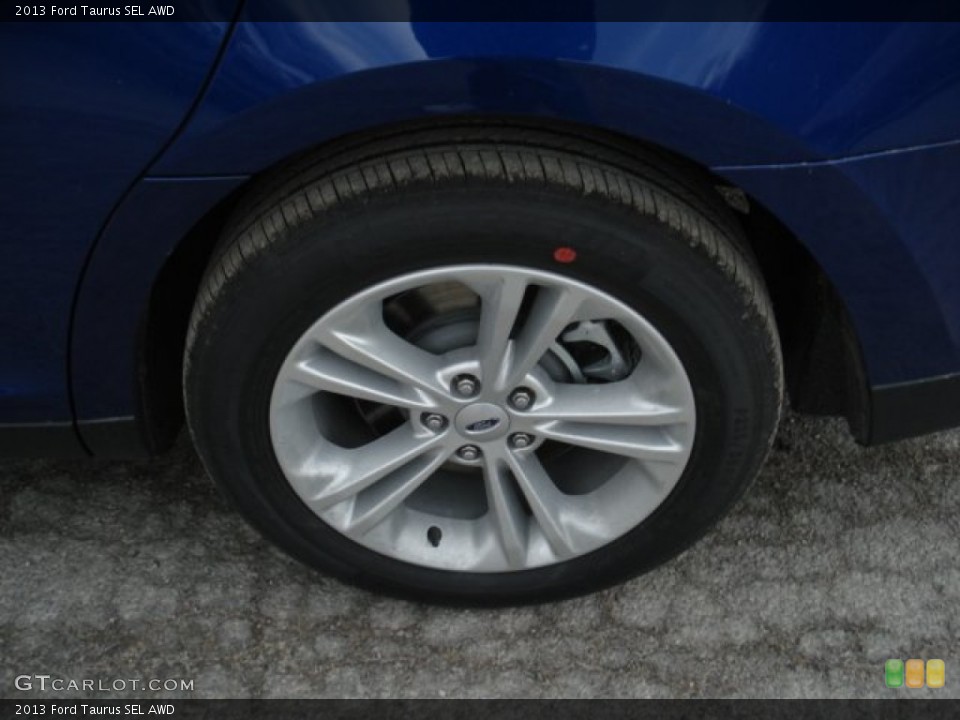 2013 Ford Taurus SEL AWD Wheel and Tire Photo #63635638