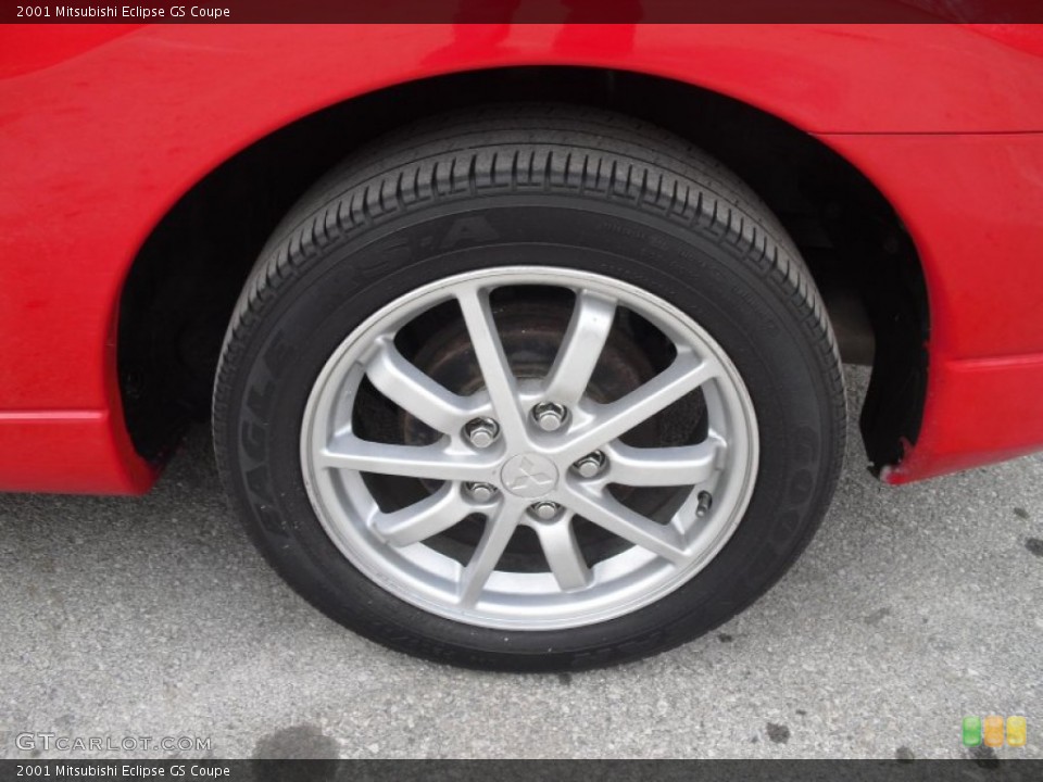 2001 Mitsubishi Eclipse GS Coupe Wheel and Tire Photo #63640507