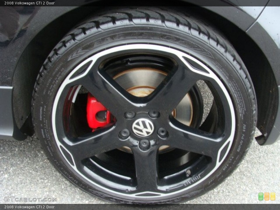2008 Volkswagen GTI 2 Door Wheel and Tire Photo #63647278
