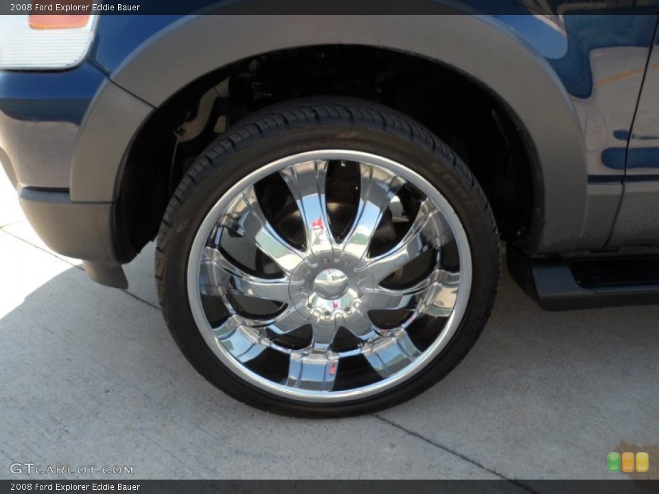 2008 Ford Explorer Eddie Bauer Wheel and Tire Photo #63649477