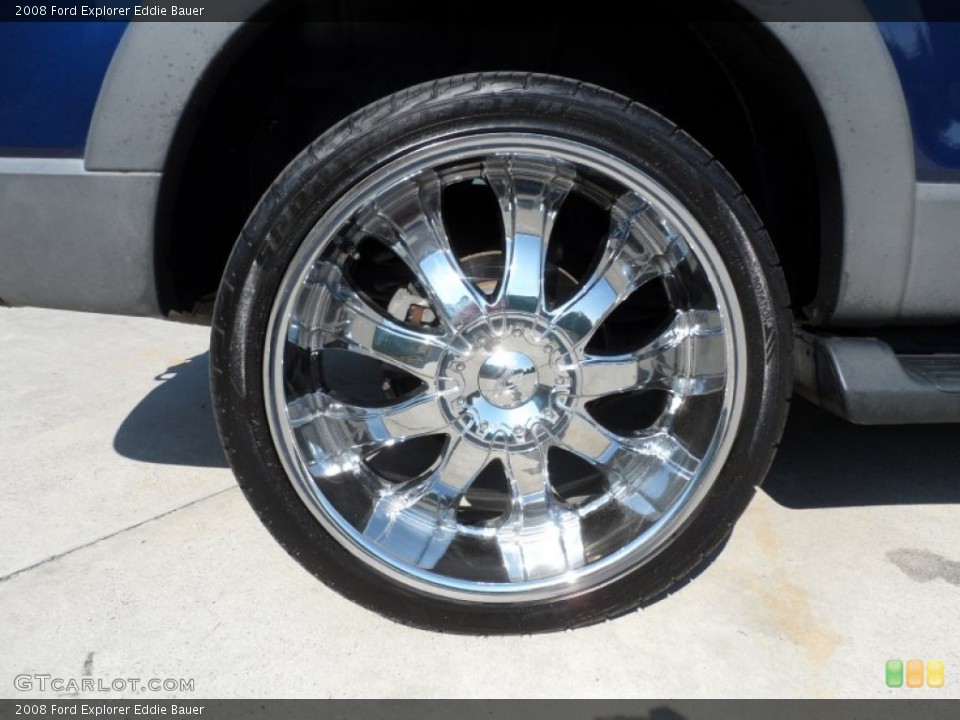 2008 Ford Explorer Eddie Bauer Wheel and Tire Photo #63649495