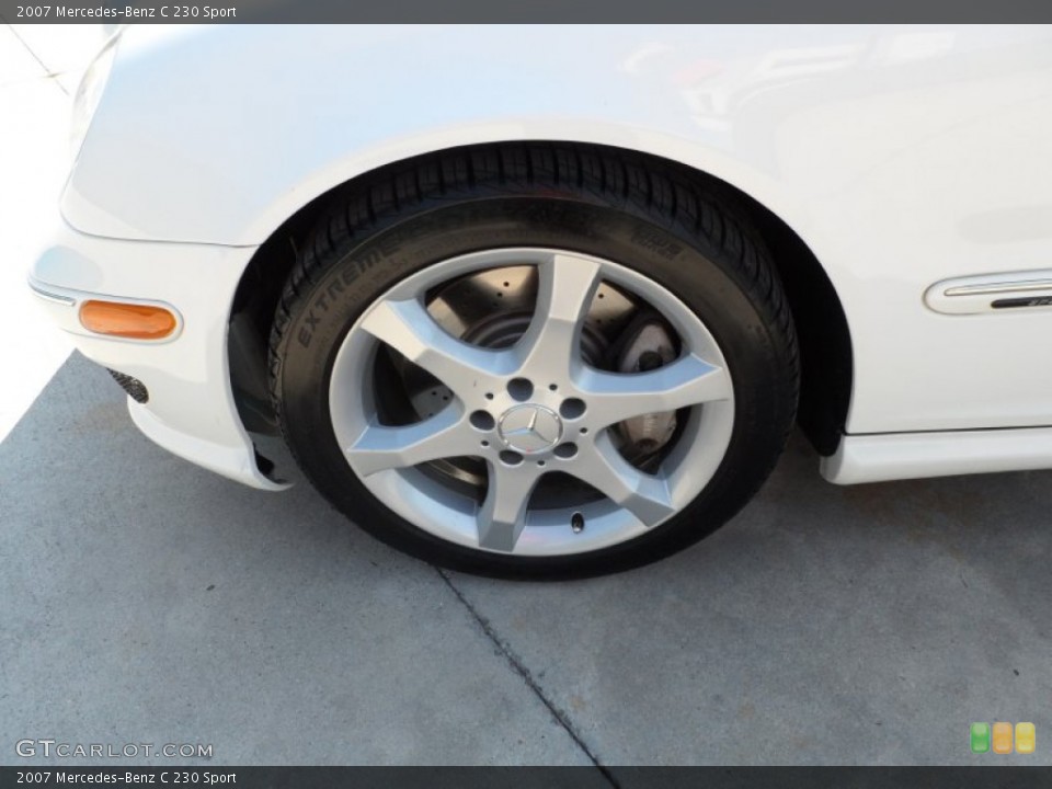 2007 Mercedes-Benz C 230 Sport Wheel and Tire Photo #63649851