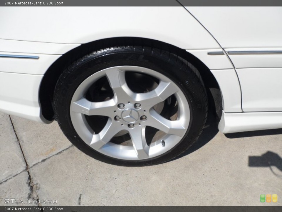 2007 Mercedes-Benz C 230 Sport Wheel and Tire Photo #63649859