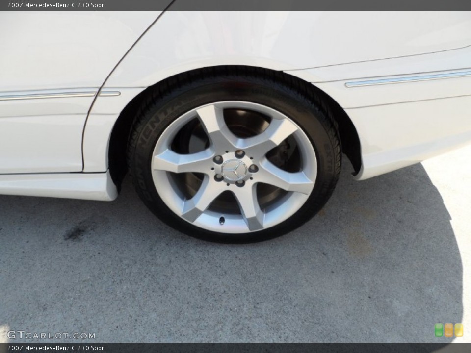 2007 Mercedes-Benz C 230 Sport Wheel and Tire Photo #63649870