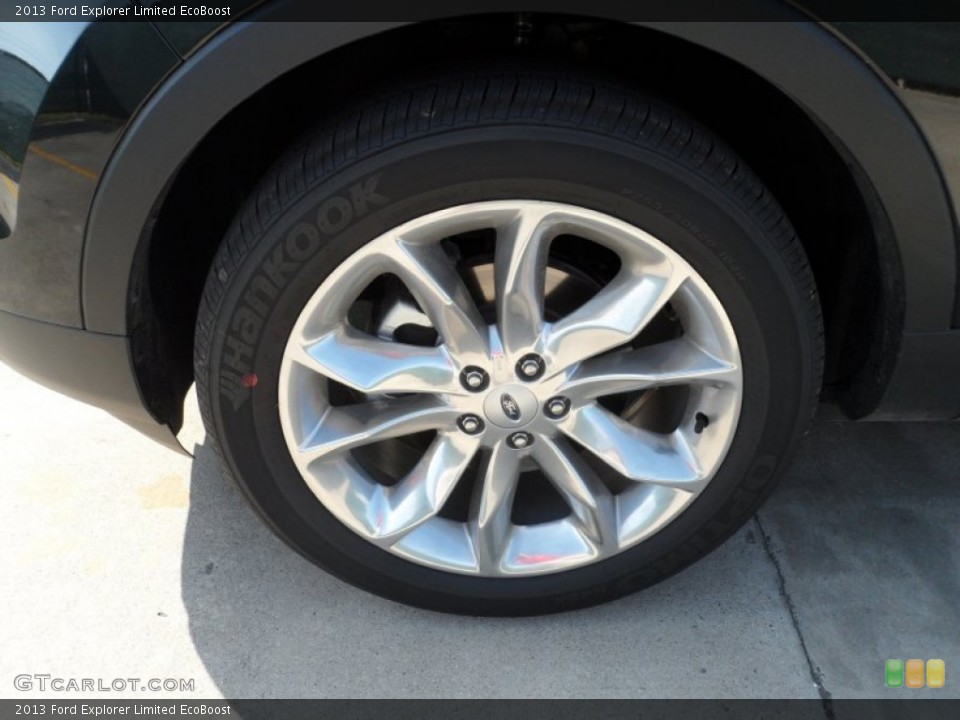 2013 Ford Explorer Limited EcoBoost Wheel and Tire Photo #63653104