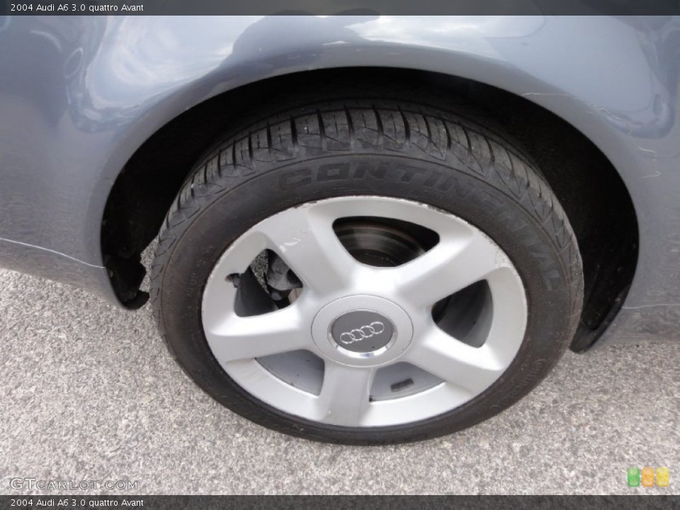 2004 Audi A6 3.0 quattro Avant Wheel and Tire Photo #63653707