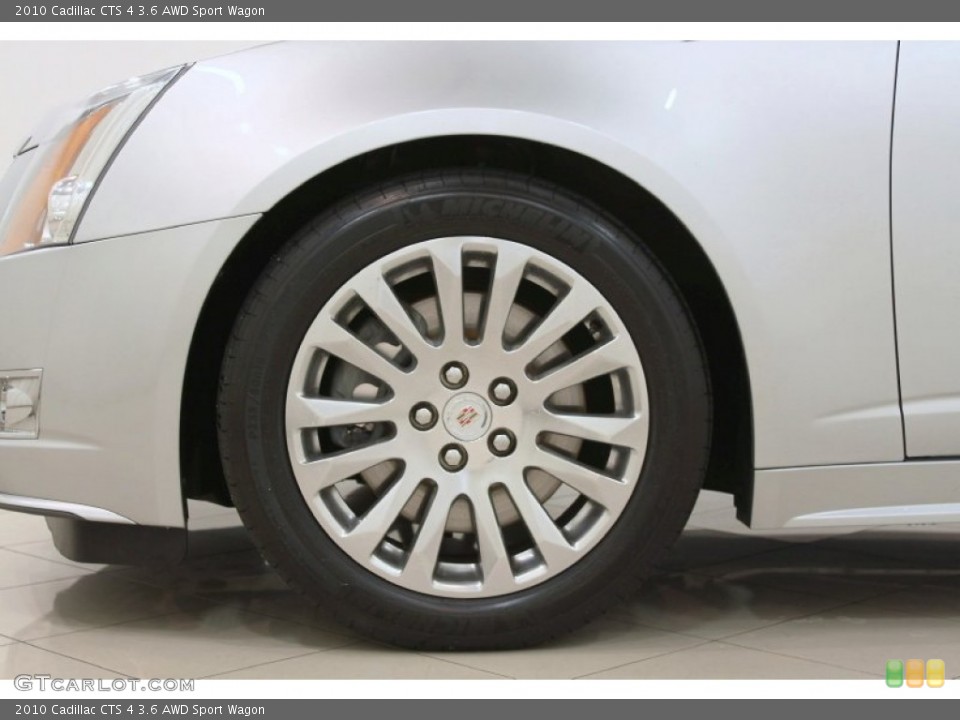 2010 Cadillac CTS 4 3.6 AWD Sport Wagon Wheel and Tire Photo #63660535
