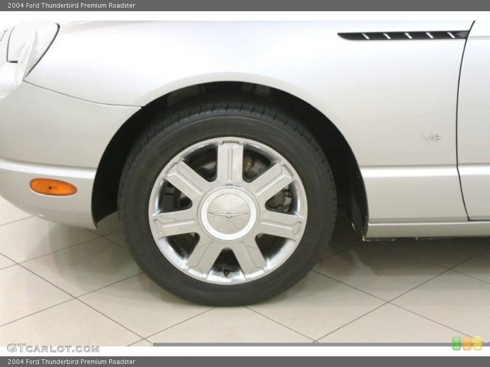 2004 Ford Thunderbird Premium Roadster Wheel and Tire Photo #63666439