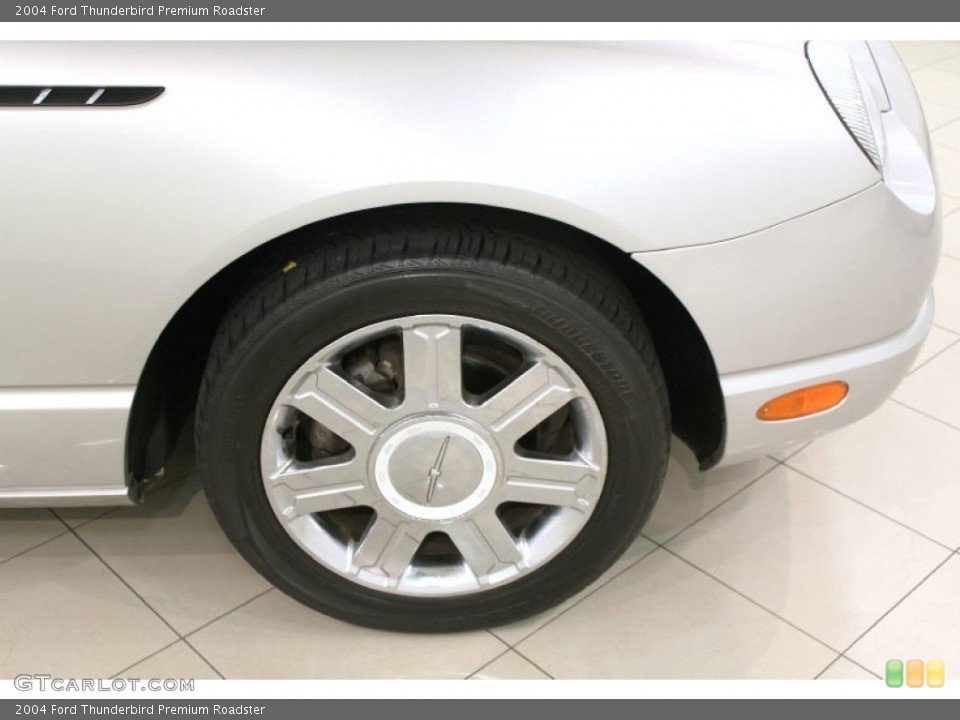 2004 Ford Thunderbird Premium Roadster Wheel and Tire Photo #63666445