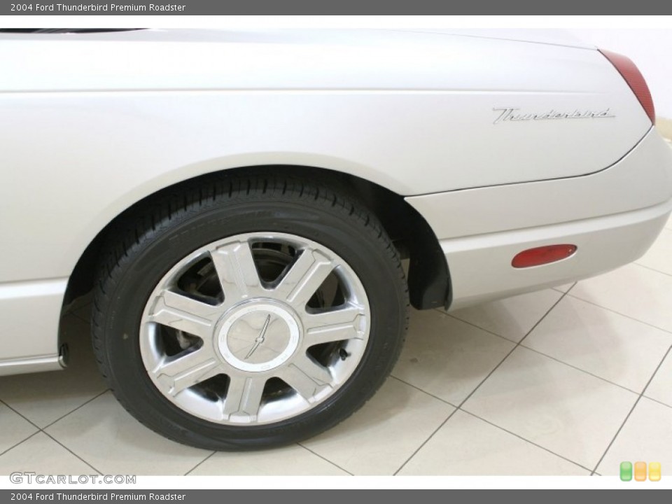 2004 Ford Thunderbird Premium Roadster Wheel and Tire Photo #63666451