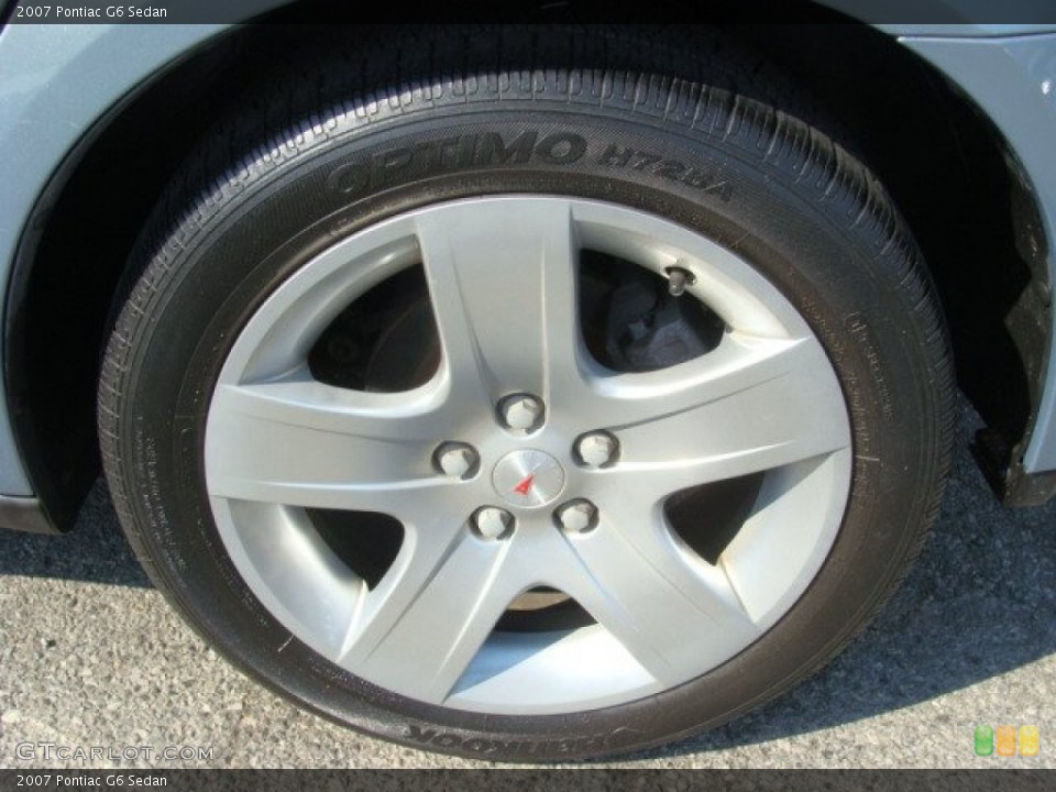 2007 Pontiac G6 Sedan Wheel and Tire Photo #63666761