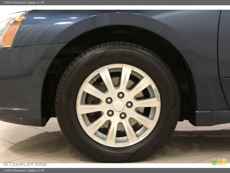 2006 Mitsubishi Galant LS V6 Wheel and Tire Photo #63668345