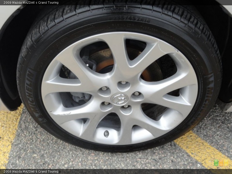 2009 Mazda MAZDA6 s Grand Touring Wheel and Tire Photo #63678851