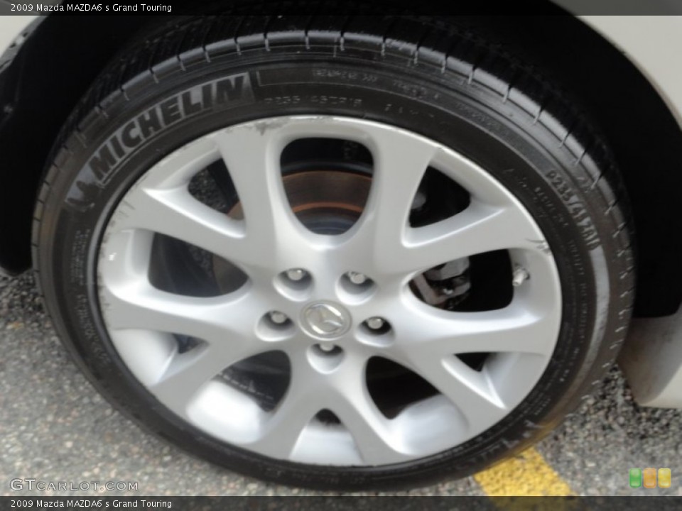 2009 Mazda MAZDA6 s Grand Touring Wheel and Tire Photo #63678870
