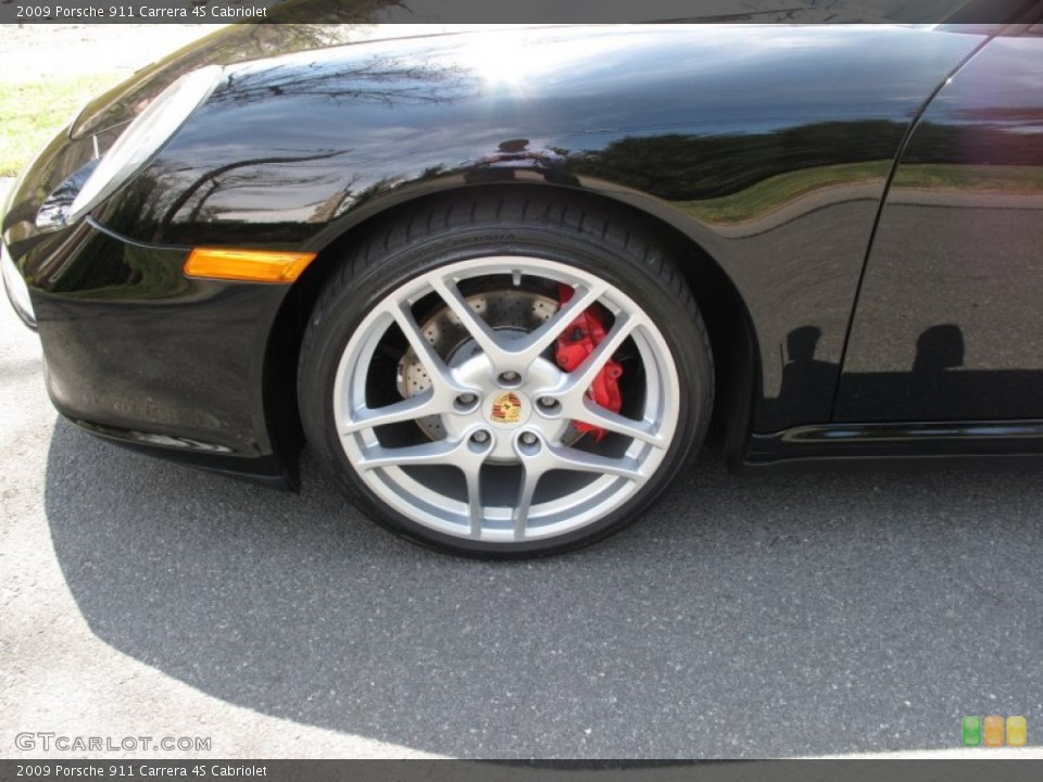 2009 Porsche 911 Carrera 4S Cabriolet Wheel and Tire Photo #63679908