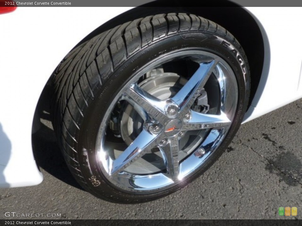 2012 Chevrolet Corvette Convertible Wheel and Tire Photo #63680757