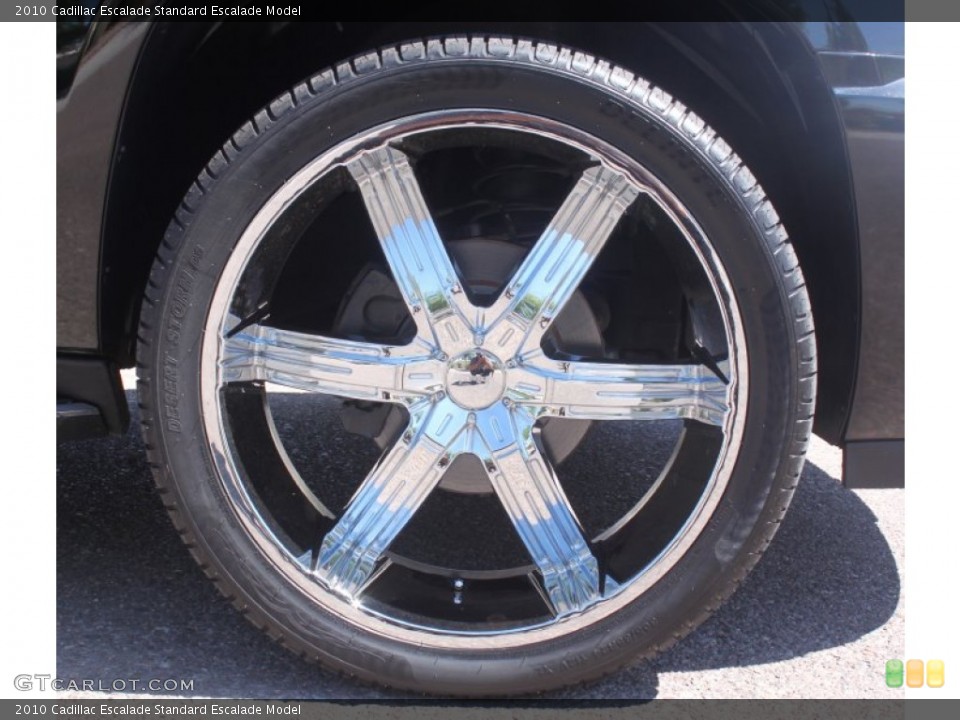 2010 Cadillac Escalade Custom Wheel and Tire Photo #63683406