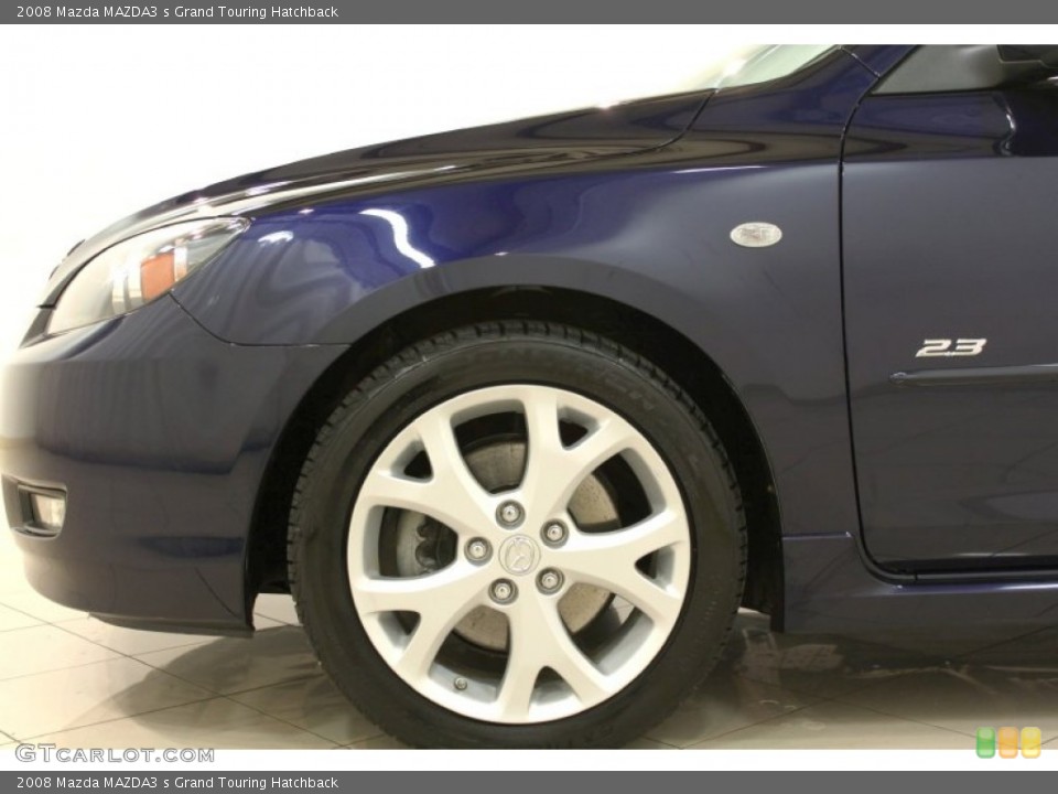 2008 Mazda MAZDA3 s Grand Touring Hatchback Wheel and Tire Photo #63683496