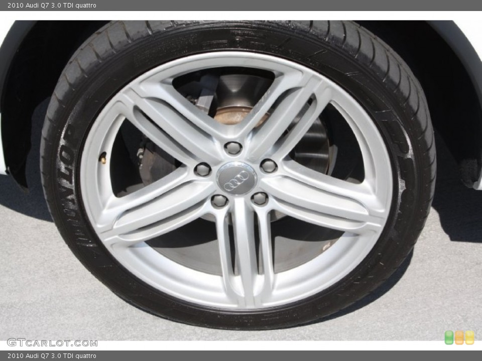 2010 Audi Q7 3.0 TDI quattro Wheel and Tire Photo #63687297