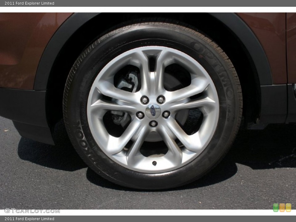 2011 Ford Explorer Limited Wheel and Tire Photo #63687979