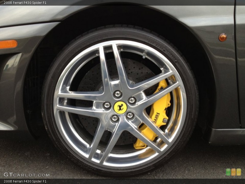 2008 Ferrari F430 Spider F1 Wheel and Tire Photo #63692400