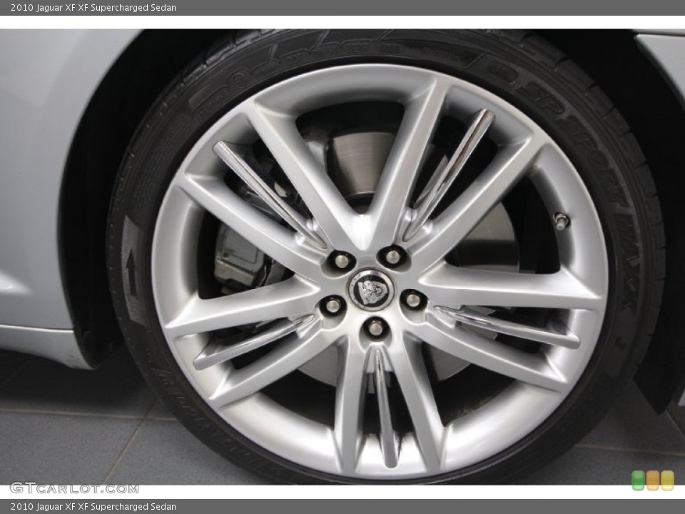 2010 Jaguar XF XF Supercharged Sedan Wheel and Tire Photo #63696960
