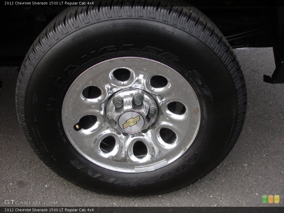 2012 Chevrolet Silverado 1500 LT Regular Cab 4x4 Wheel and Tire Photo #63699573