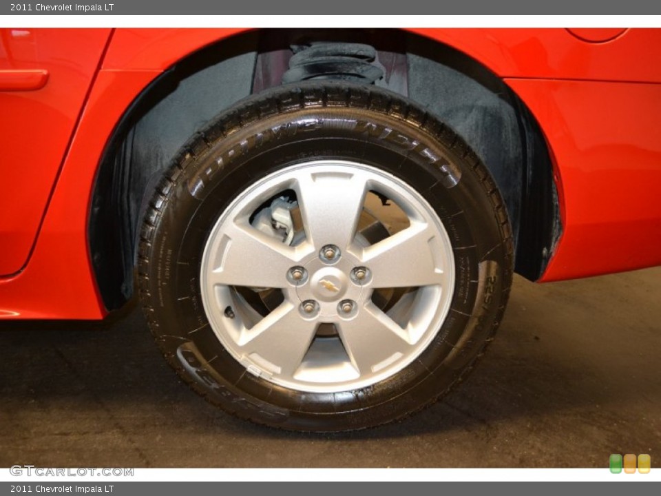 2011 Chevrolet Impala LT Wheel and Tire Photo #63703958