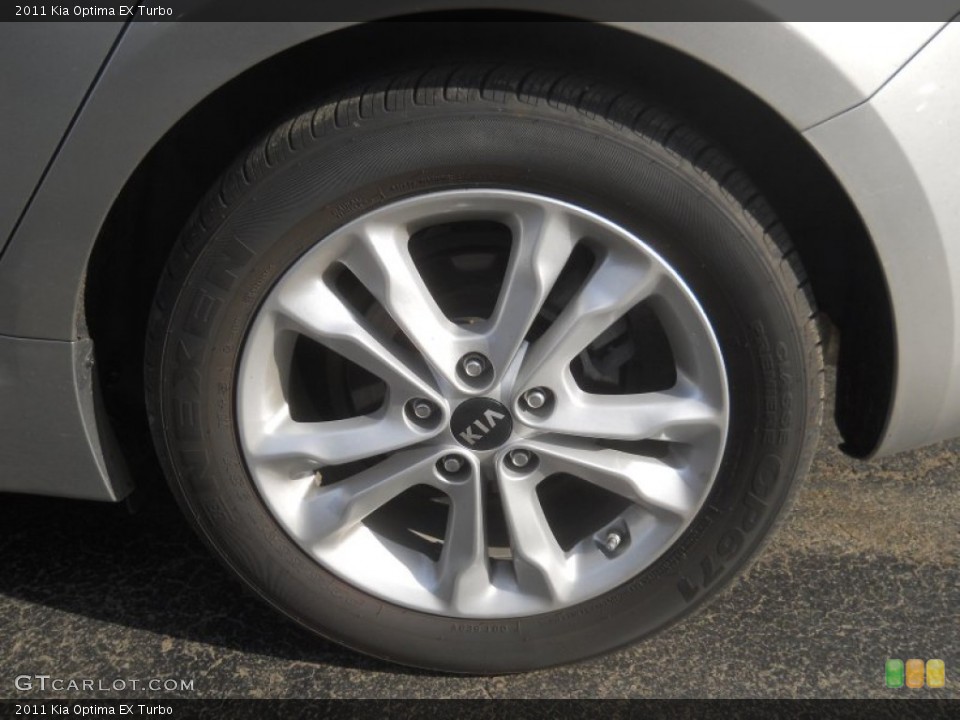 2011 Kia Optima EX Turbo Wheel and Tire Photo #63706254