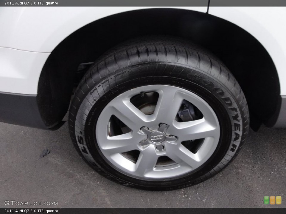 2011 Audi Q7 3.0 TFSI quattro Wheel and Tire Photo #63716596