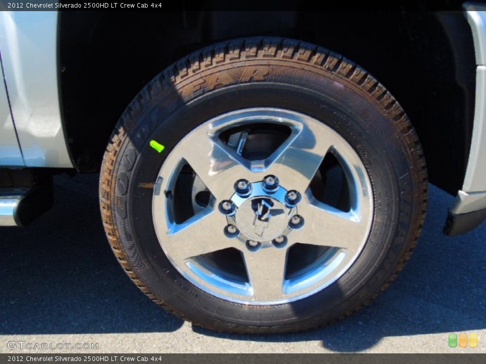 2012 Chevrolet Silverado 2500HD LT Crew Cab 4x4 Wheel and Tire Photo #63725757