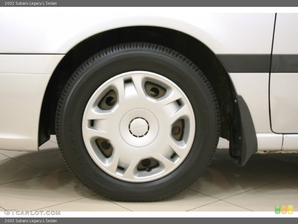 2002 Subaru Legacy L Sedan Wheel and Tire Photo #63728215