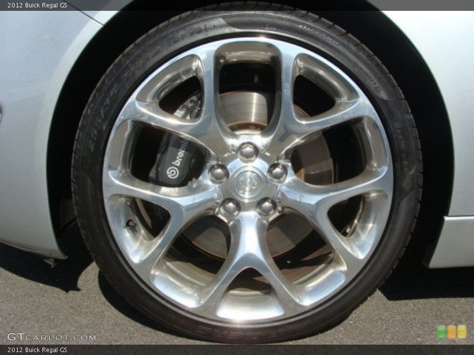 2012 Buick Regal GS Wheel and Tire Photo #63729415