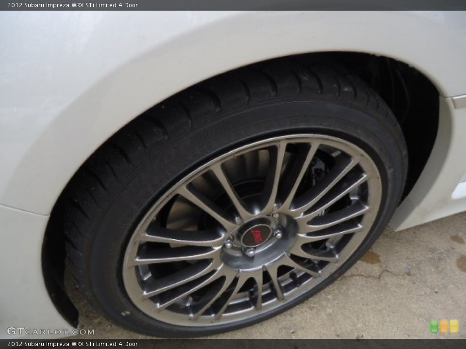 2012 Subaru Impreza WRX STi Limited 4 Door Wheel and Tire Photo #63731418