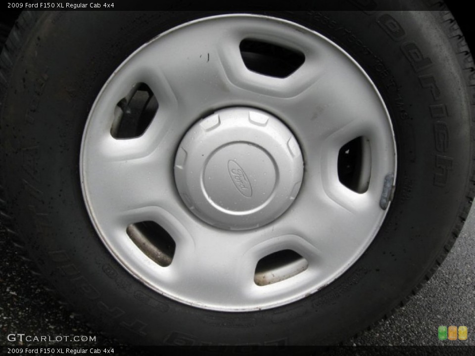 2009 Ford F150 XL Regular Cab 4x4 Wheel and Tire Photo #63738177