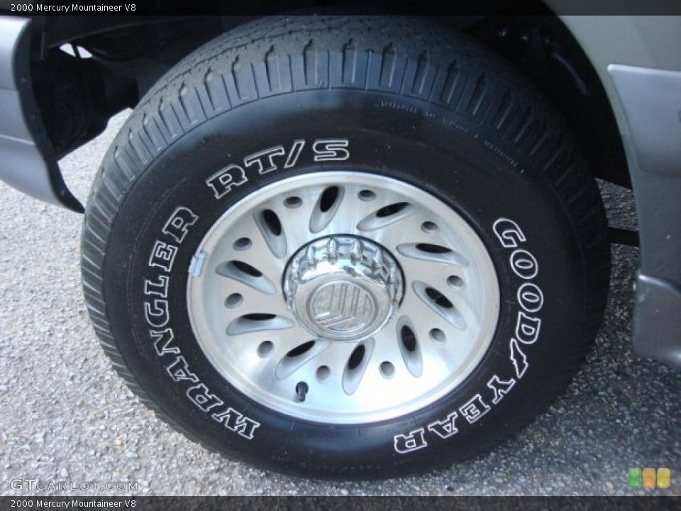 2000 Mercury Mountaineer Wheels and Tires
