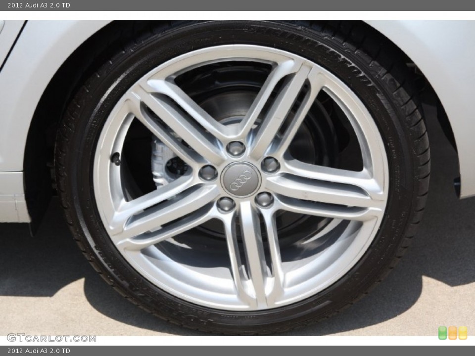 2012 Audi A3 2.0 TDI Wheel and Tire Photo #63741236