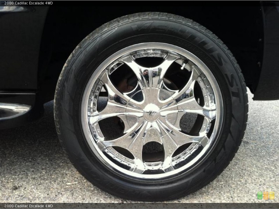 2000 Cadillac Escalade Custom Wheel and Tire Photo #63743559