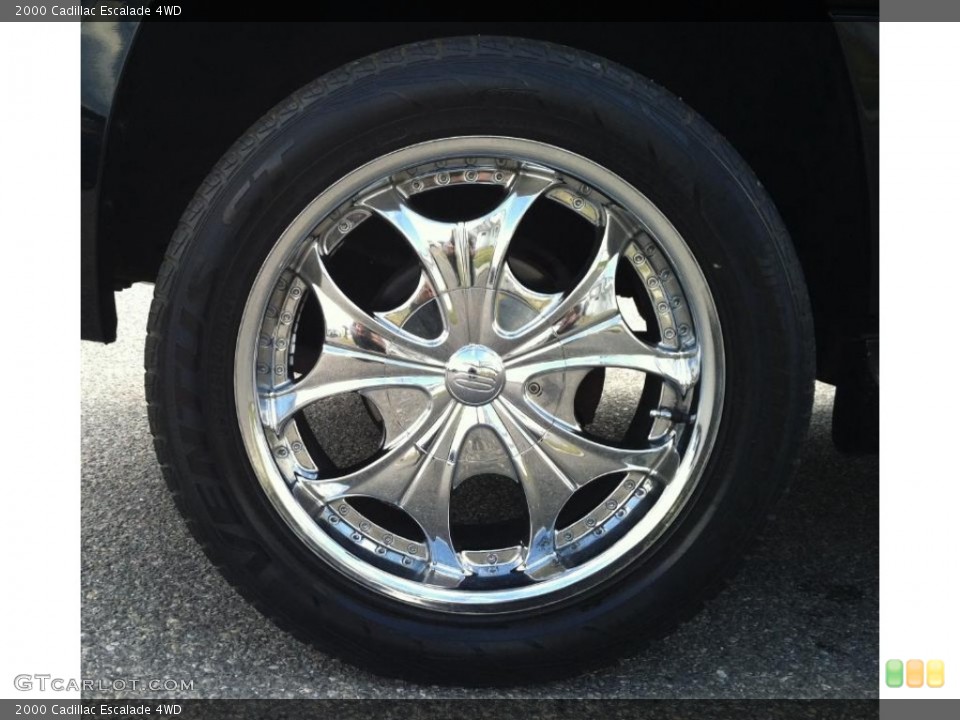 2000 Cadillac Escalade Custom Wheel and Tire Photo #63743568