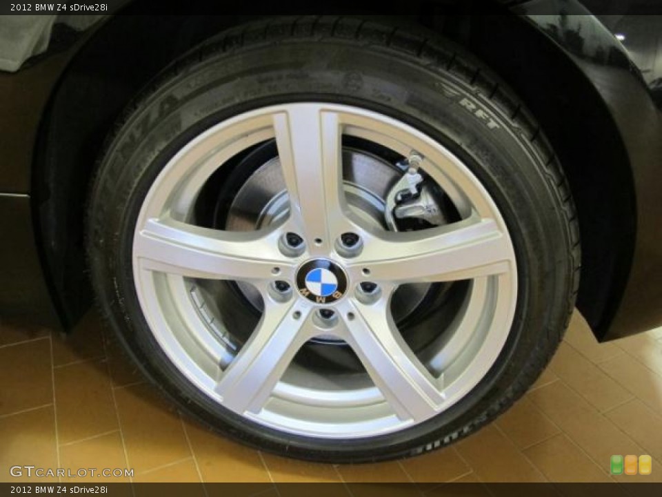 2012 BMW Z4 sDrive28i Wheel and Tire Photo #63758010