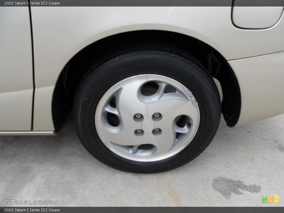 2002 Saturn S Series SC2 Coupe Wheel and Tire Photo #63763515