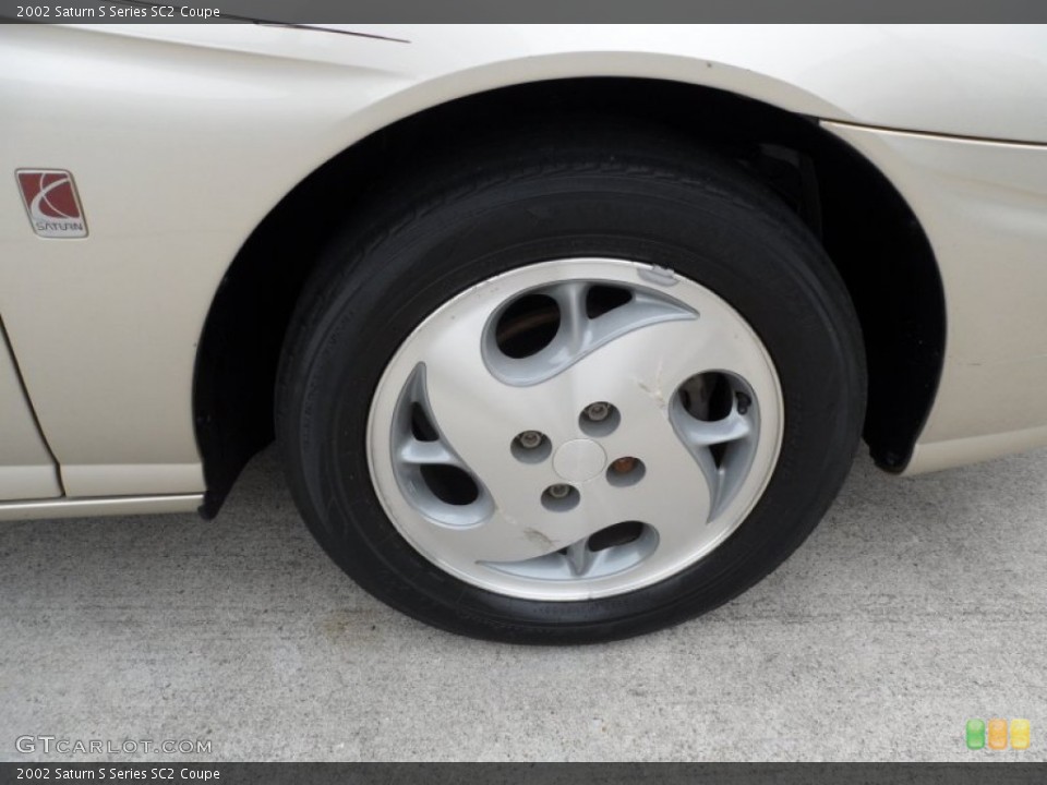 2002 Saturn S Series SC2 Coupe Wheel and Tire Photo #63763532