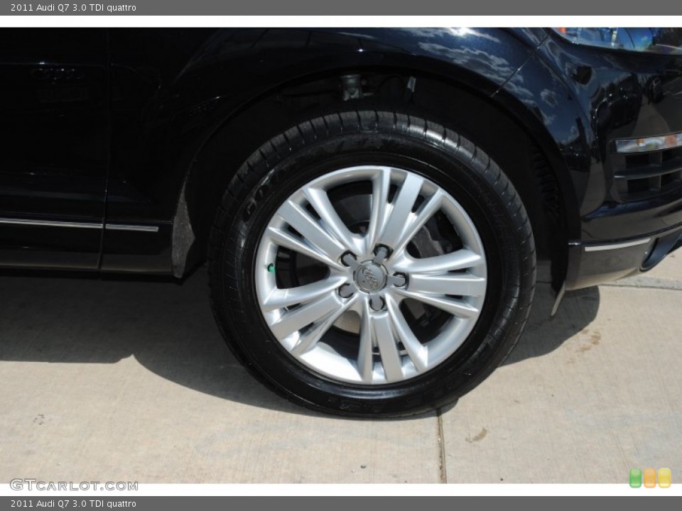 2011 Audi Q7 3.0 TDI quattro Wheel and Tire Photo #63769620
