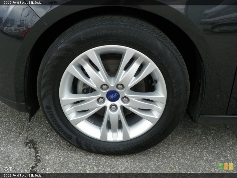 2012 Ford Focus SEL Sedan Wheel and Tire Photo #63772533