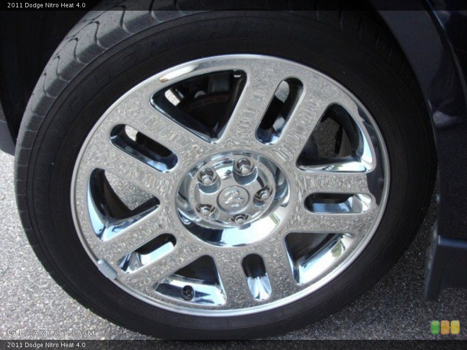 2011 Dodge Nitro Heat 4.0 Wheel and Tire Photo #63779788