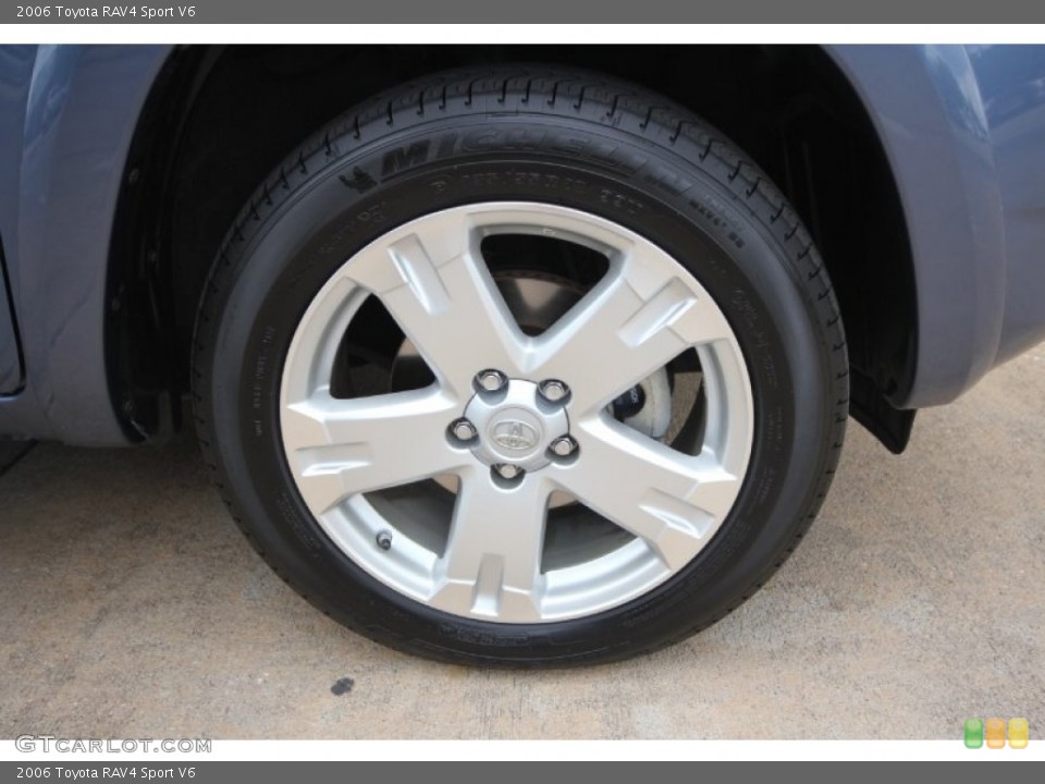 2006 Toyota RAV4 Sport V6 Wheel and Tire Photo #63785685