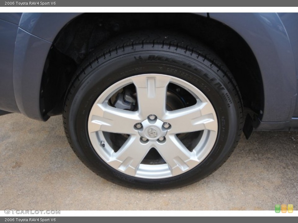 2006 Toyota RAV4 Sport V6 Wheel and Tire Photo #63785694