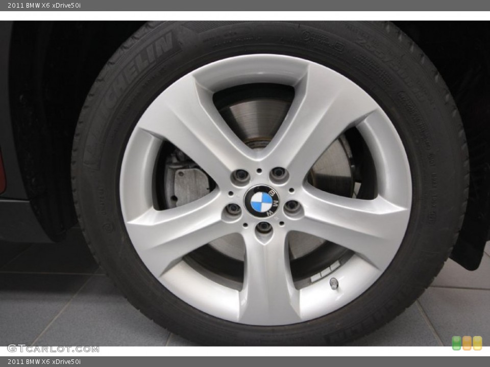 2011 BMW X6 xDrive50i Wheel and Tire Photo #63788628