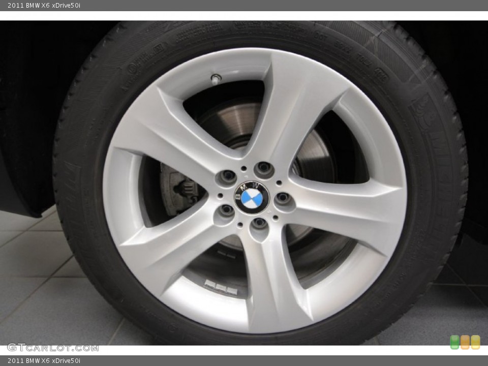 2011 BMW X6 xDrive50i Wheel and Tire Photo #63788655